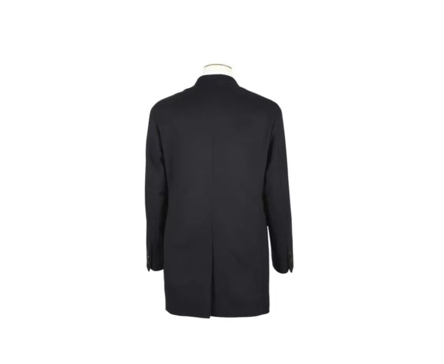New Abrigo de invierno de cachemira y lana para hombre Azul marino Honoré Ii Abrigos Y Gabardinas