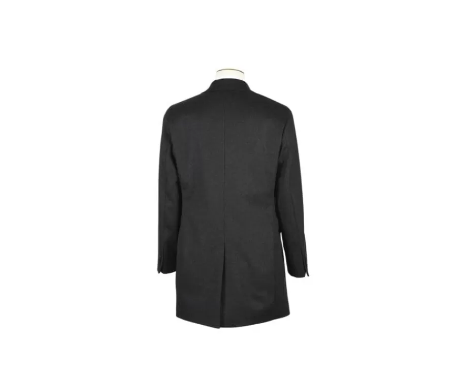 Online Abrigo de invierno de cachemira y lana para hombre Gris Antracita Honoré Ii Abrigos Y Gabardinas
