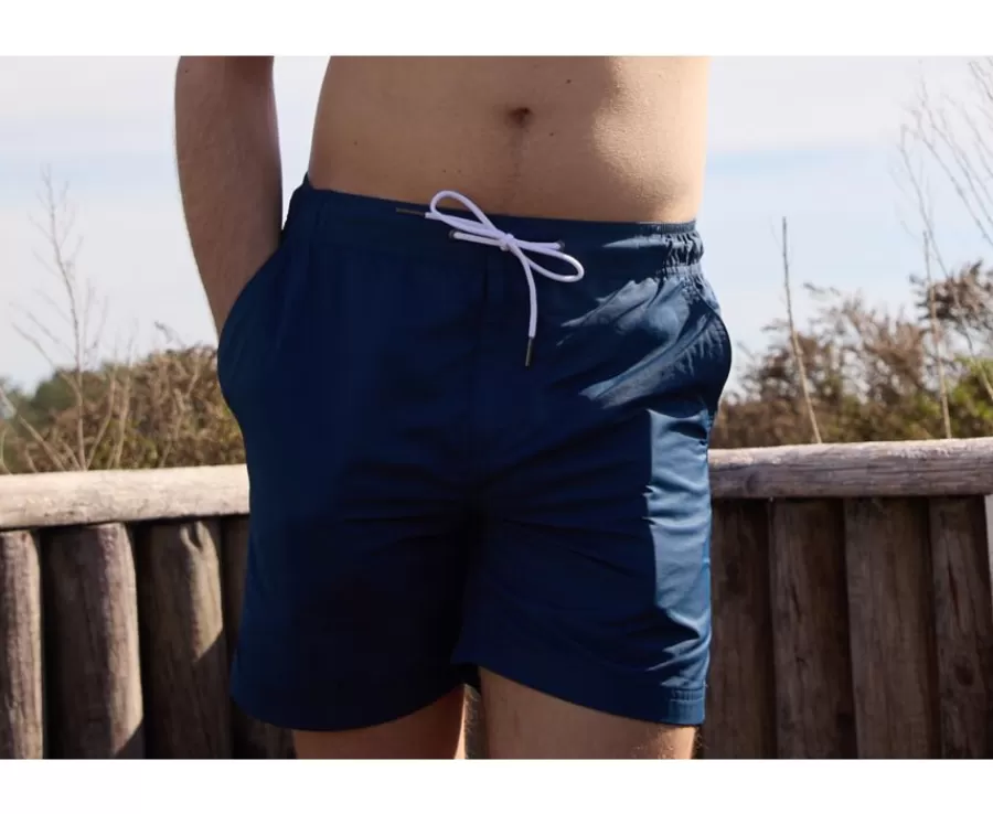 Outlet Bañador corto hombre Azul marino Brentan Bañadores | Bañadores
