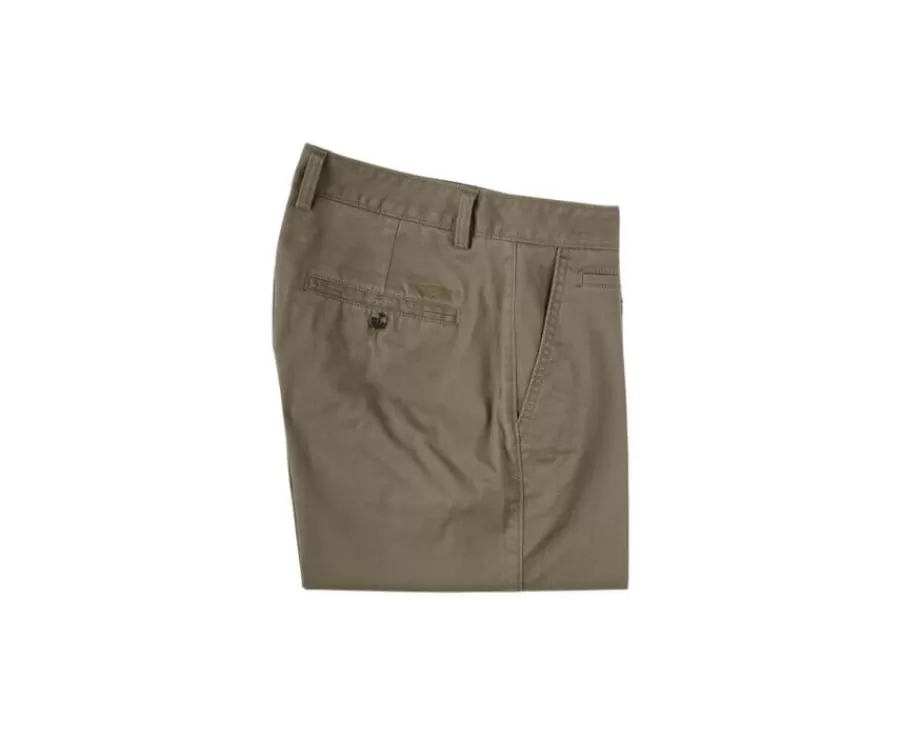 Store Bermuda tipo chino para hombre Aceituna oscura Barry Bermudas Chino