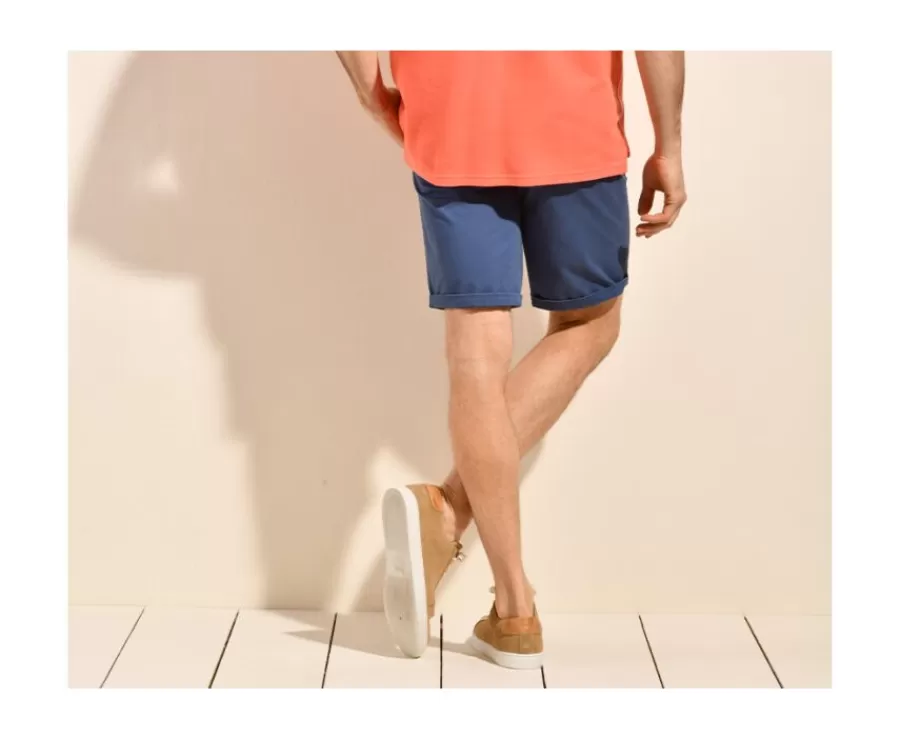 Best Bermuda tipo chino para hombre Azul franco II Barry Bermudas Chino