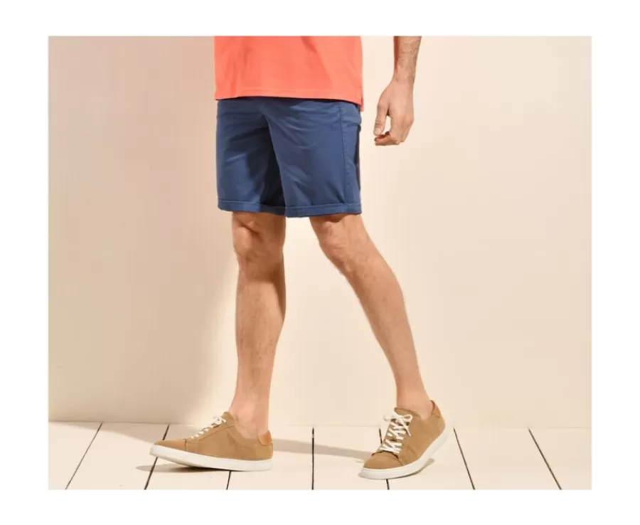 Best Bermuda tipo chino para hombre Azul franco II Barry Bermudas Chino