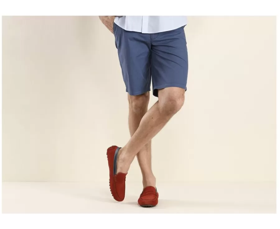 Cheap Bermuda tipo chino para hombre Navy intenso Barry Bermudas Chino
