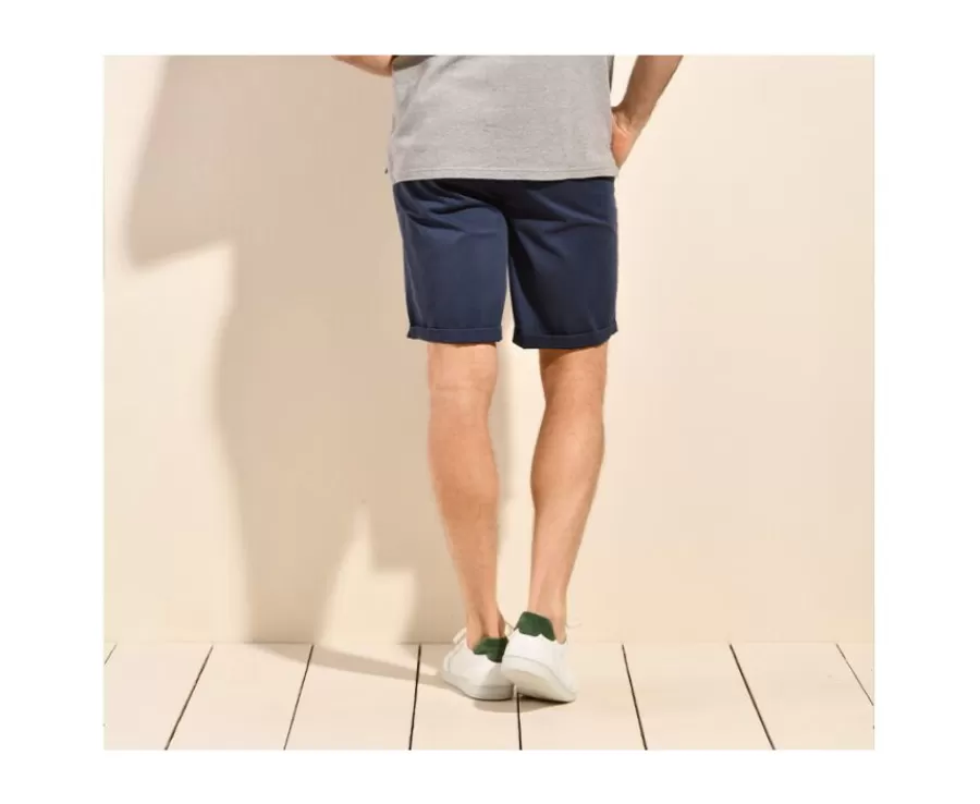 Online Bermuda tipo chino para hombre Navy Vaquero Barry Bermudas Chino