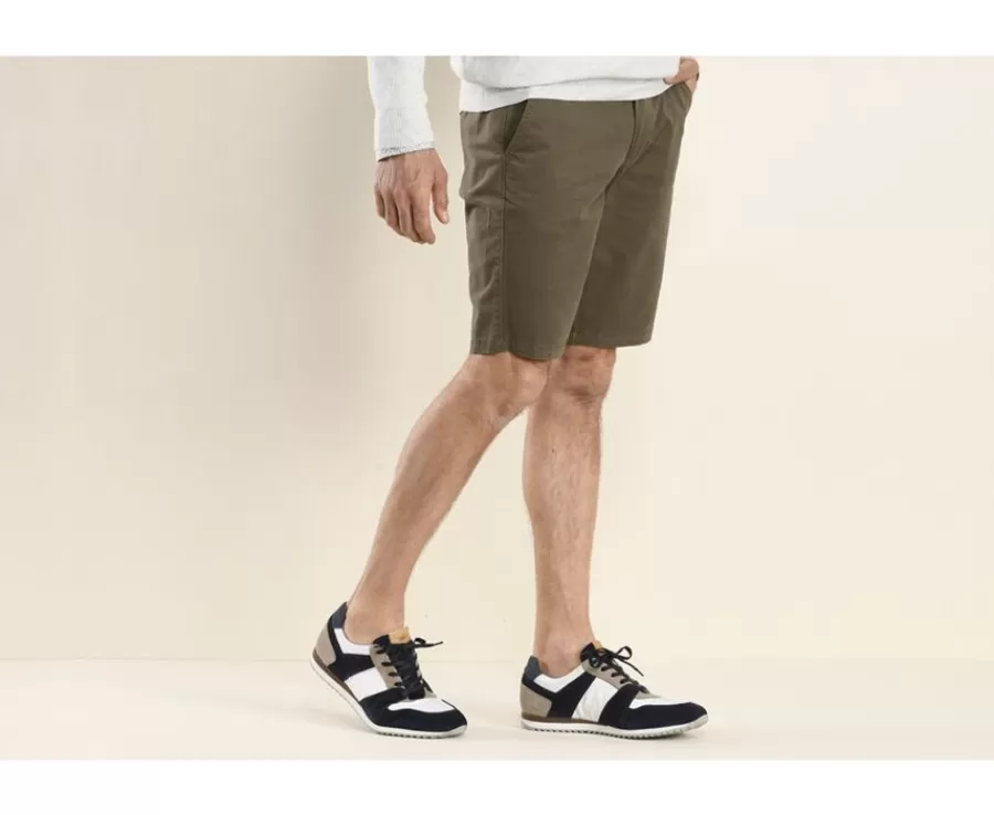 Cheap Bermuda tipo chino para hombre Topo oscuro Barry Bermudas Chino