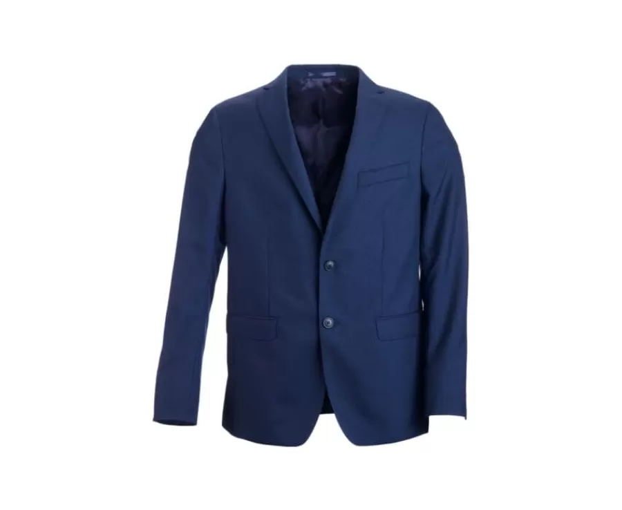 Shop Blazer de hombre Lana Azul marino Landelin Blazers Y Americanas