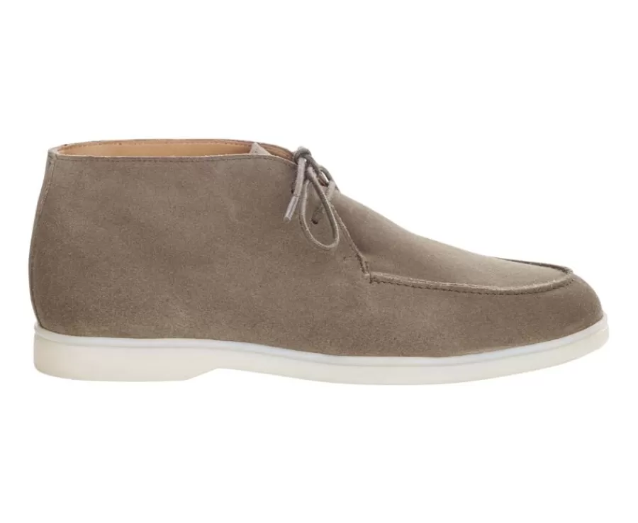 Sale Botas casual de hombre Terciopelo Caqui Serenoa Zapatillas