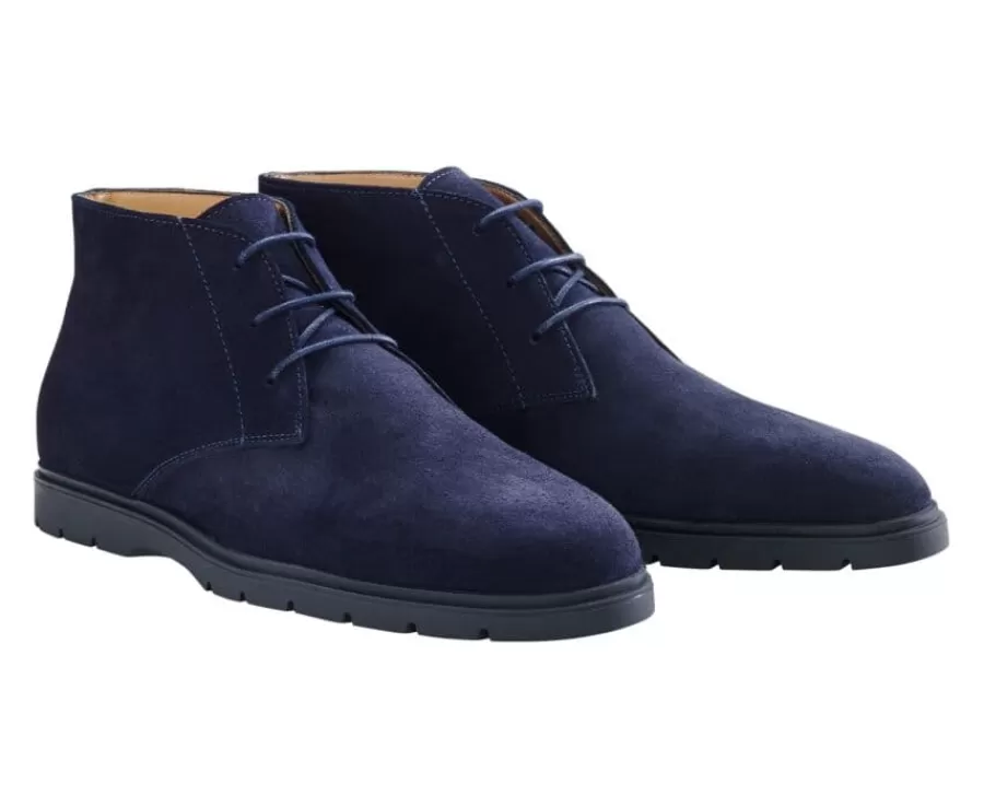 Hot Botas casual de hombre Terciopelo Marino Nora Zapatillas