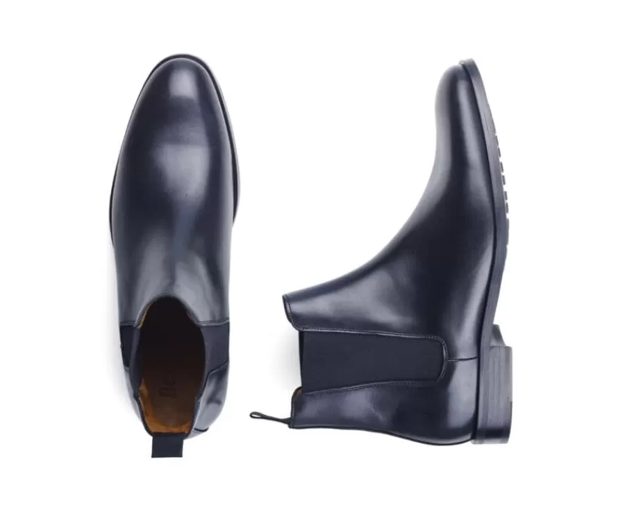 Best Botas Chelsea de hombre con suela de goma Negro Toddington Gomme Botas Chelsea