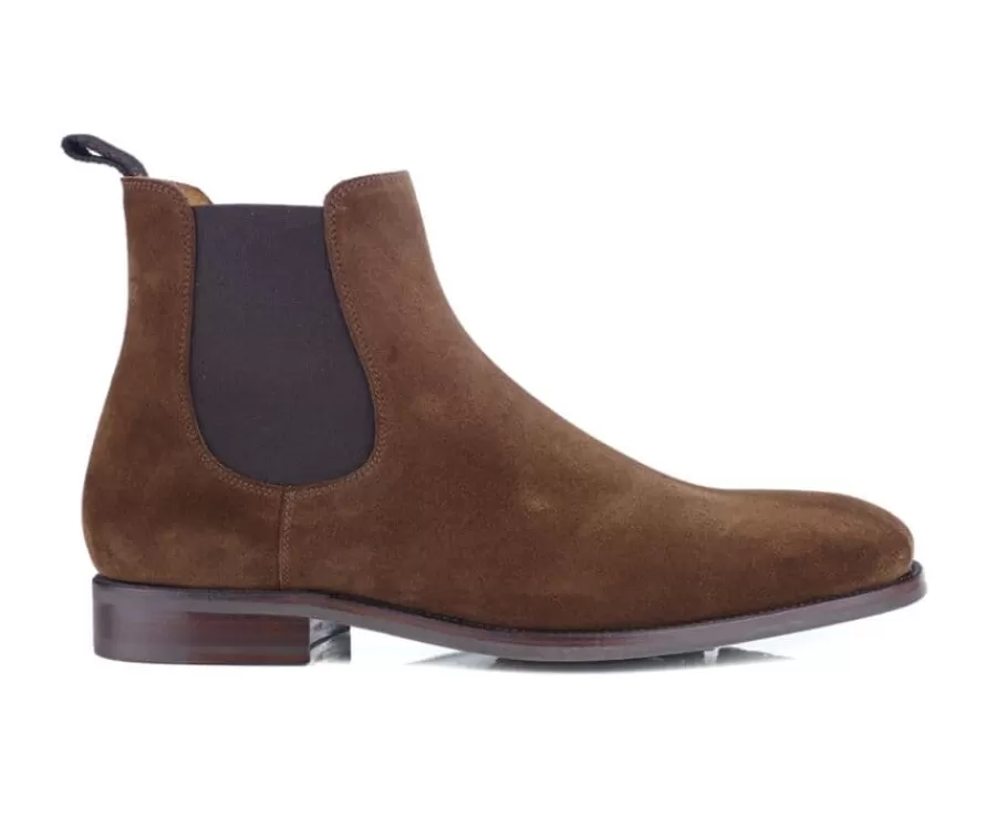 Outlet Botas Chelsea de terciopelo Habana Alderton Gomme Zapatos Confort | Botas Chelsea