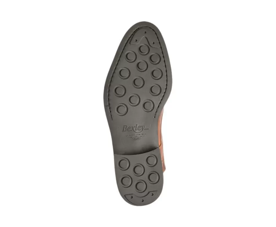 Outlet Botas derby de hombre con cordones Castaño patinado Enfield Ii Gomme City Zapatos Confort | Botas Y Botines