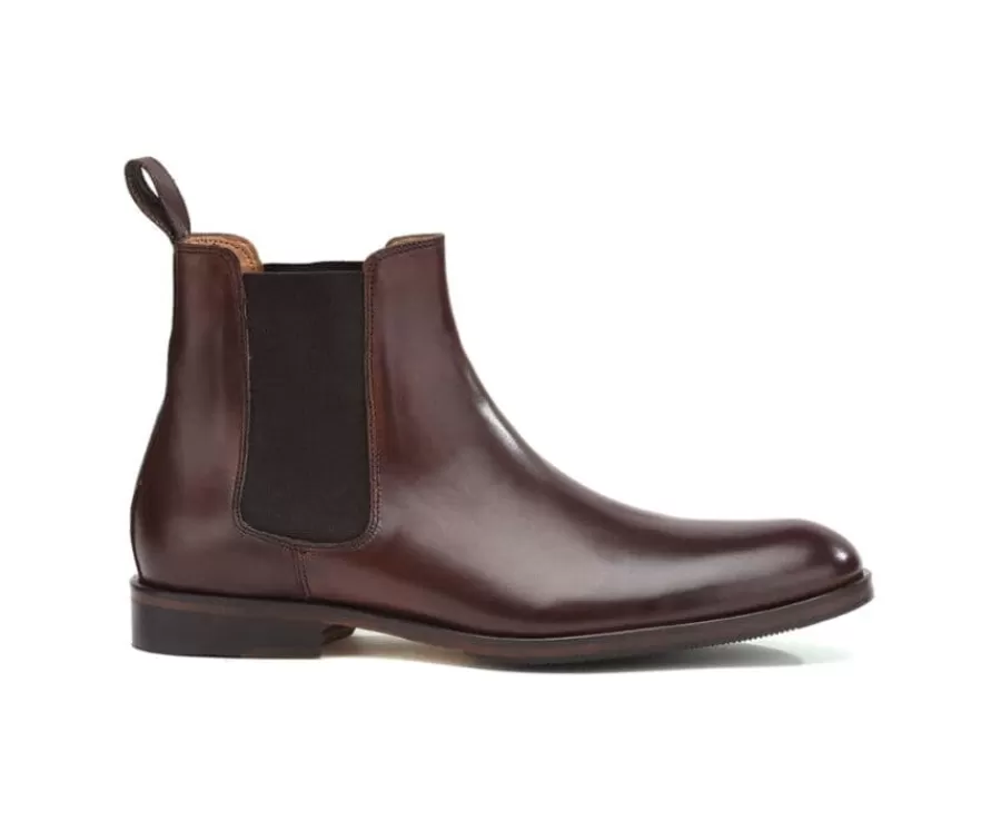 Best Sale Botines Chelsea para hombre Chocolate Dawson Ii Patin Botas Chelsea | Botas Y Botines