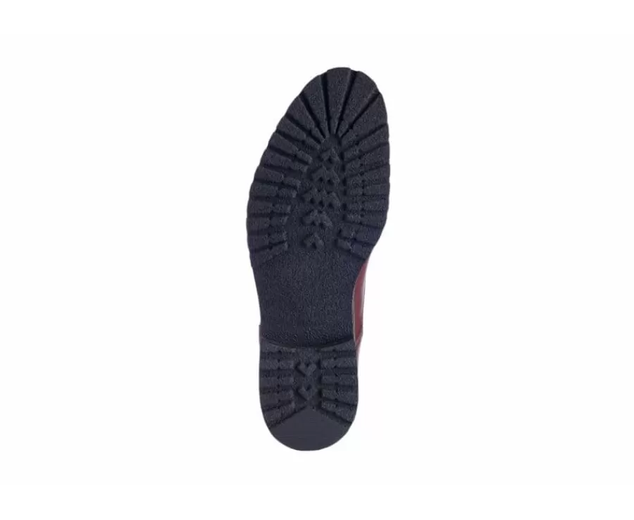 Cheap Botines para hombre con cordones Chocolate patinado Bardfield Zapatos Confort | Botas Y Botines