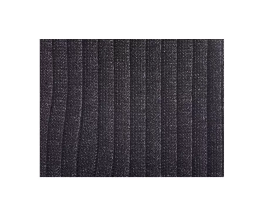 New Calcetines en canale Hilo de Escocia para hombre Negro y Gris Calcetines