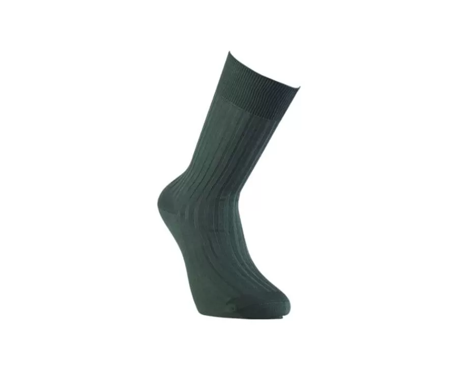 Shop Calcetines en canale Hilo de Escocia para hombre Verde Calcetines