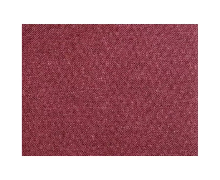 Discount Camisa de franela Burdeos Rojo - Bolsillo en el pecho Alexander Camisas De Franela & Terciopelo | Corte Ajustado Recortado