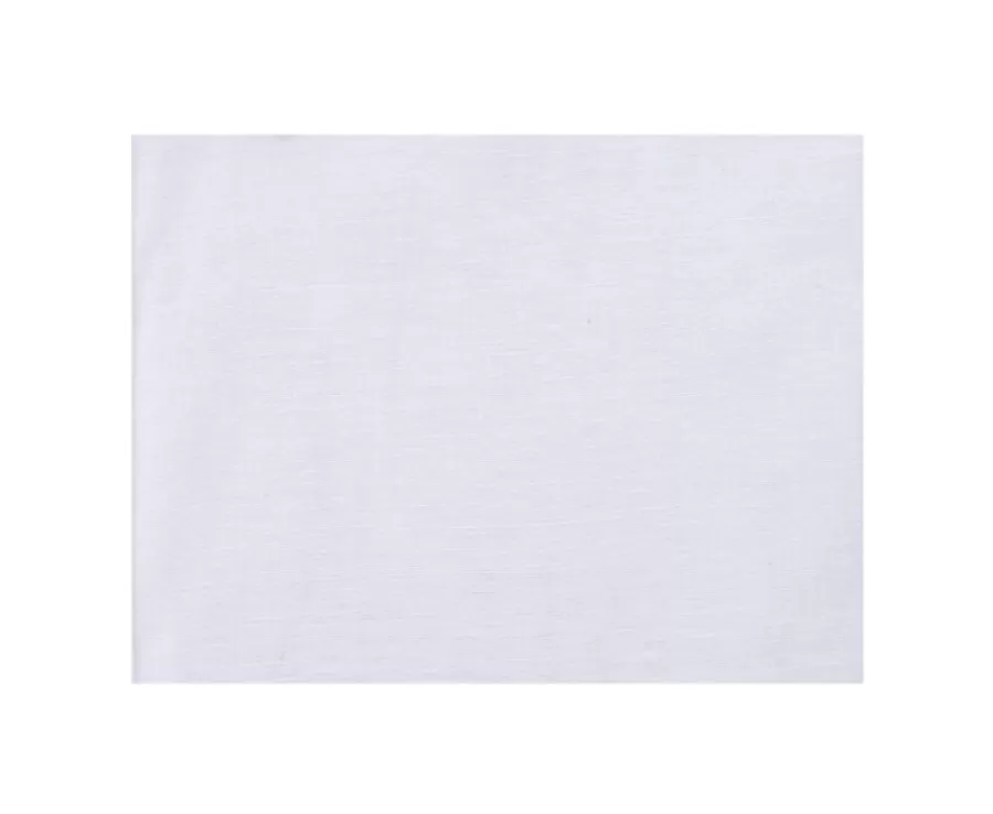 New Camisa de lino y algodón blanca - Bolsillo en el pecho Colten Camisas Blancas | Corte Estándar
