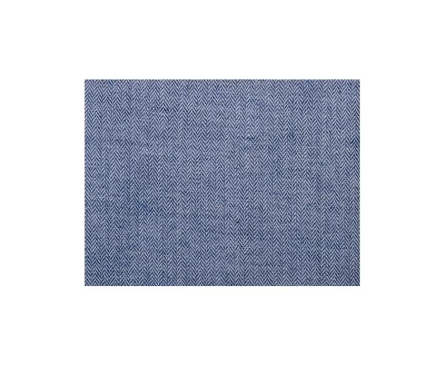 Best Sale Camisa Oxford de algodón Azul vaquero - Cuello americano Varick Camisas De Franela & Terciopelo | Corte Estándar