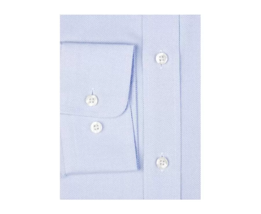 Shop Camisa Oxford lisa de doble hilo Azul cielo Ottavio Camisas De Boda | Camisas De Vestir