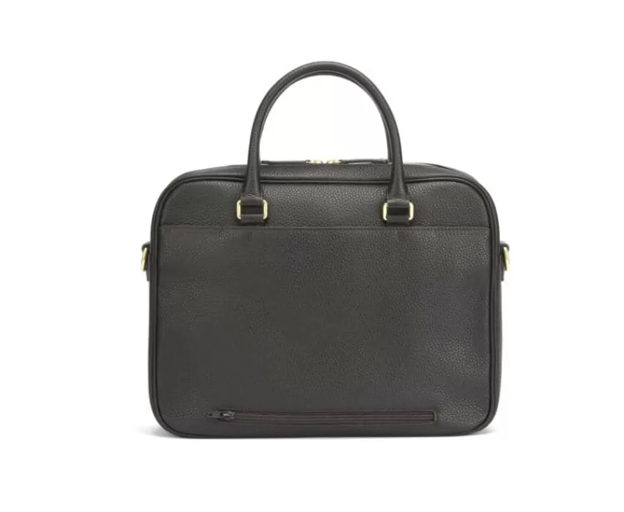 Shop Cartera de cuero para hombre con bandolera Chocolate granulado Karlington Iii Maletínes, Bolsos Y Guantes