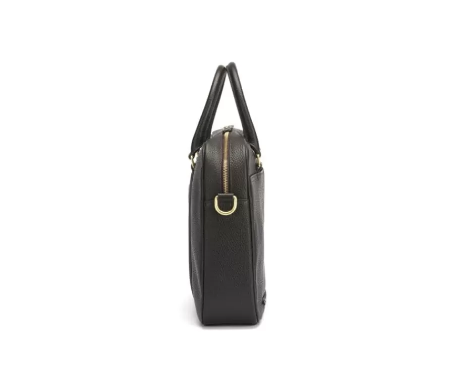 Shop Cartera de cuero para hombre con bandolera Chocolate granulado Karlington Iii Maletínes, Bolsos Y Guantes