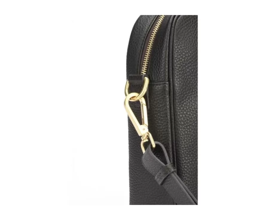 Shop Cartera de cuero para hombre con bandolera Chocolate granulado Karlington Iii Maletínes, Bolsos Y Guantes