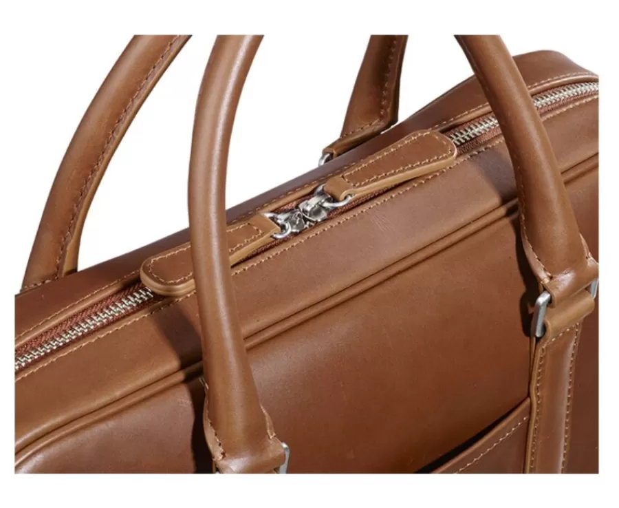 Store Cartera de hombre de piel con bandolera Dorado Karlington Iii Maletínes, Bolsos Y Guantes
