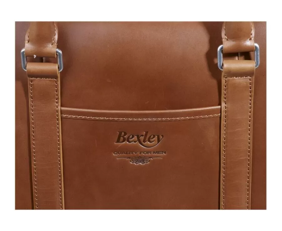 Store Cartera de hombre de piel con bandolera Dorado Karlington Iii Maletínes, Bolsos Y Guantes
