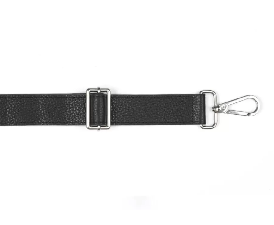 New Cartera de hombre de piel con bandolera Negro Granulado Karlington Iii Maletínes, Bolsos Y Guantes