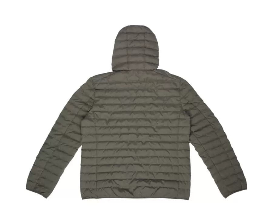 Fashion Chaqueta acolchada ligera con capucha para hombre Caqui Sivert Ii Plumíferos