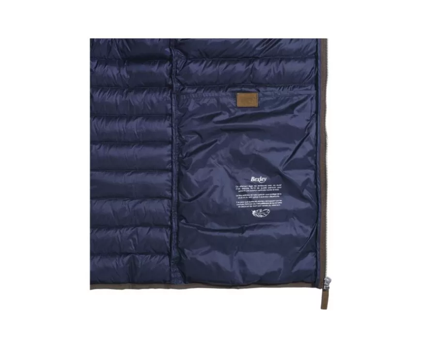 Shop Chaqueta acolchada ligera de invierno para hombre Marrón Sven Iii Plumíferos