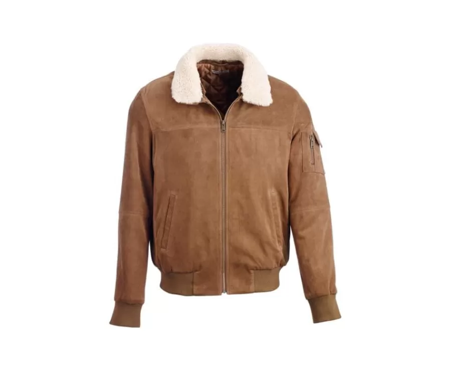 Sale Chaqueta de cuero de aviador Habana para hombre Everett Ii Cazadoras Y Chaquetas De Cuero