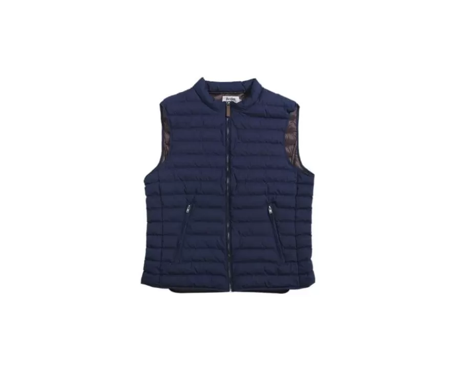 Store Chaqueta de plumas sin mangas para hombre Azul marino Niels Ii Chalecos Acolchados | Plumíferos