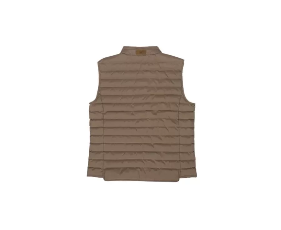 Best Chaqueta de plumas sin mangas para hombre Caramelo Niels Ii Chalecos Acolchados
