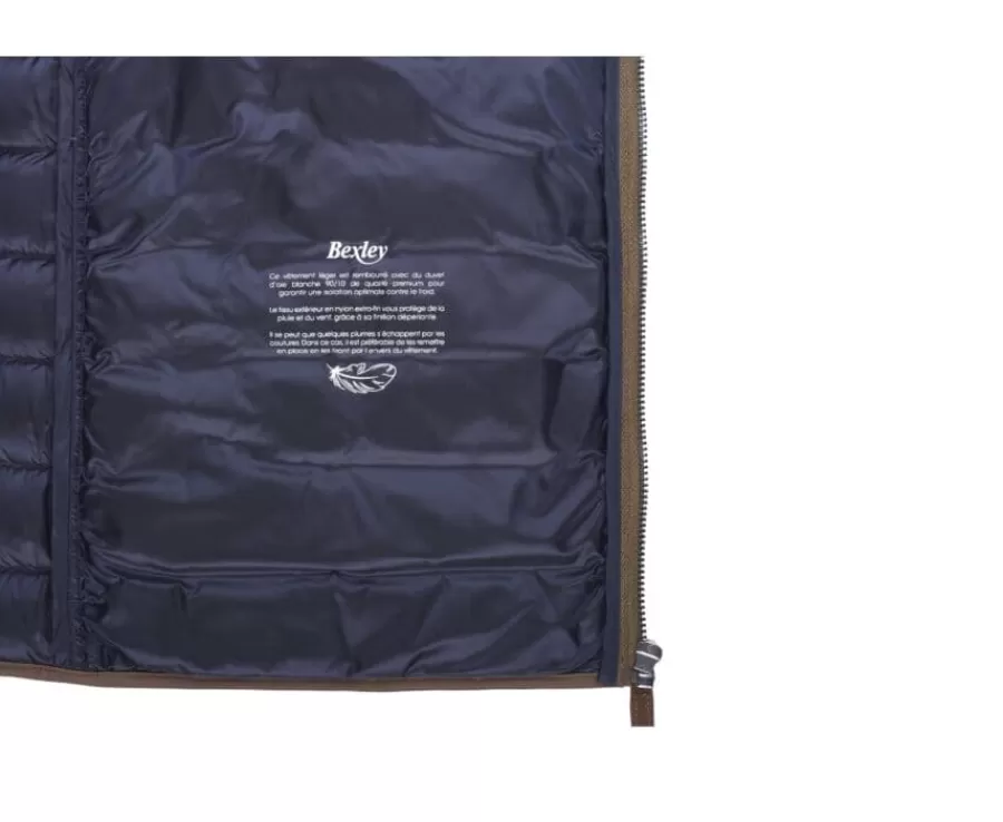 Best Chaqueta de plumas sin mangas para hombre Caramelo Niels Ii Chalecos Acolchados