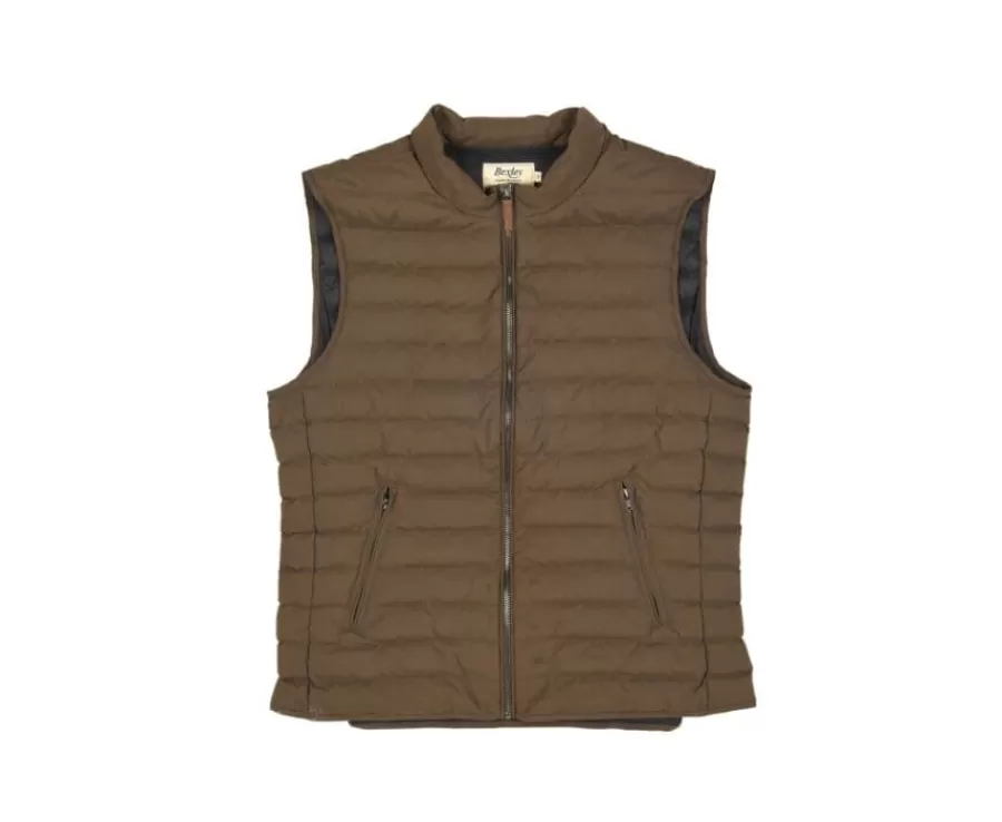 Discount Chaqueta de plumas sin mangas para hombre Marrón Niels Ii Chalecos Acolchados | Plumíferos