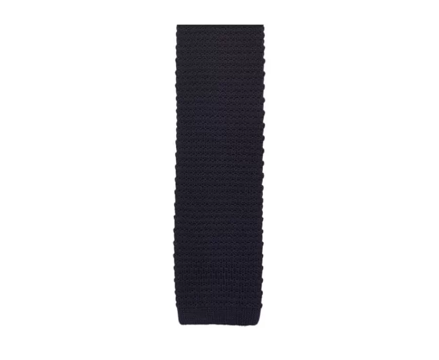 Hot Corbata de punto para hombre Azul marino Corbatas, Pajaritas Y Pañuelos De Bolsillo | Corbatas Y Pajaritas
