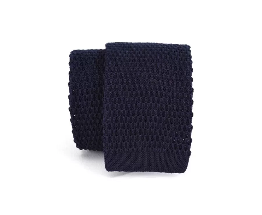 Hot Corbata de punto para hombre Azul marino Corbatas, Pajaritas Y Pañuelos De Bolsillo | Corbatas Y Pajaritas