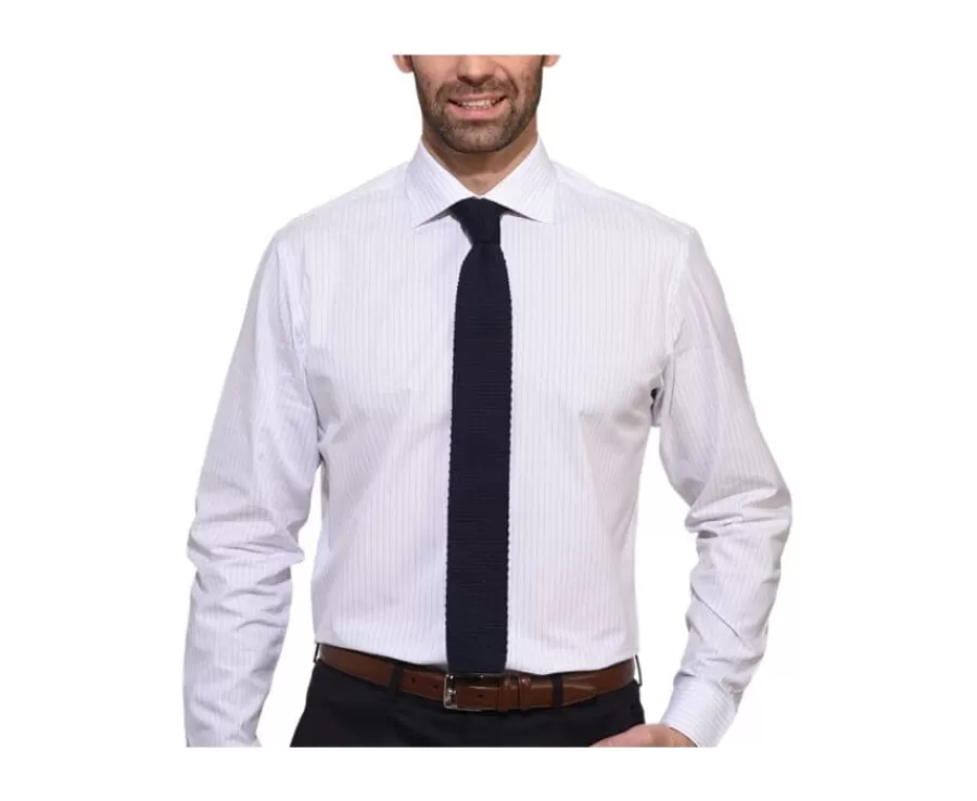 Hot Corbata de punto para hombre Azul marino Corbatas, Pajaritas Y Pañuelos De Bolsillo | Corbatas Y Pajaritas