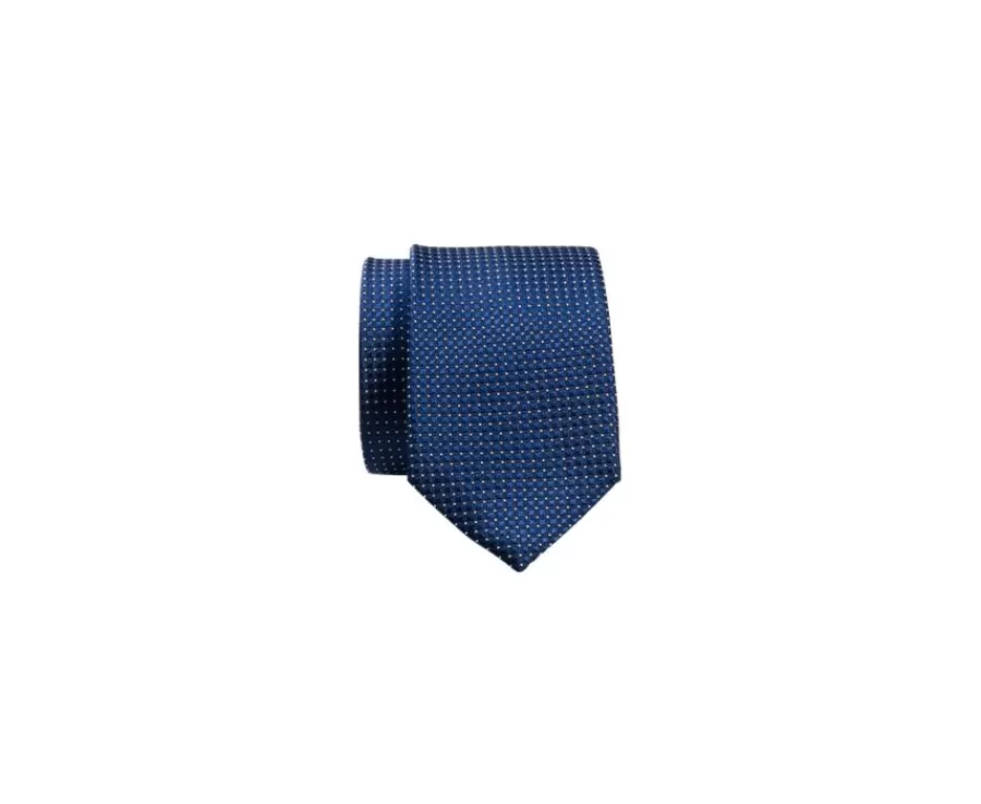 Hot Corbata de seda hombre motivo cuadrado Azul petróleo y blanco Corbatas, Pajaritas Y Pañuelos De Bolsillo | Corbatas Y Pajaritas