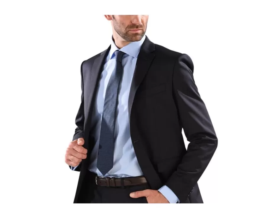 Discount Corbata hombre de seda Azul marino micropuntos Azul rey Corbatas, Pajaritas Y Pañuelos De Bolsillo | Corbatas Y Pajaritas