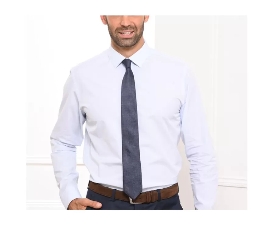 Cheap Corbata Hombre de seda Azul petróleo micropuntos Azul Marino Corbatas, Pajaritas Y Pañuelos De Bolsillo | Corbatas Y Pajaritas
