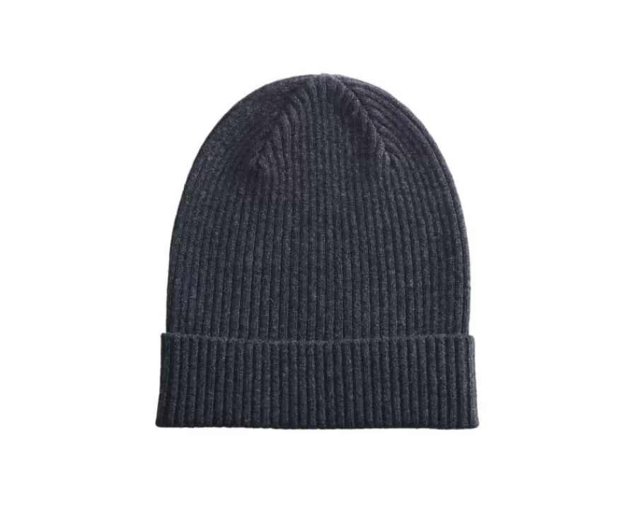Cheap Gorro de lana para hombre Gris antracita moteado Benneth Bufandas Y Pañuelos