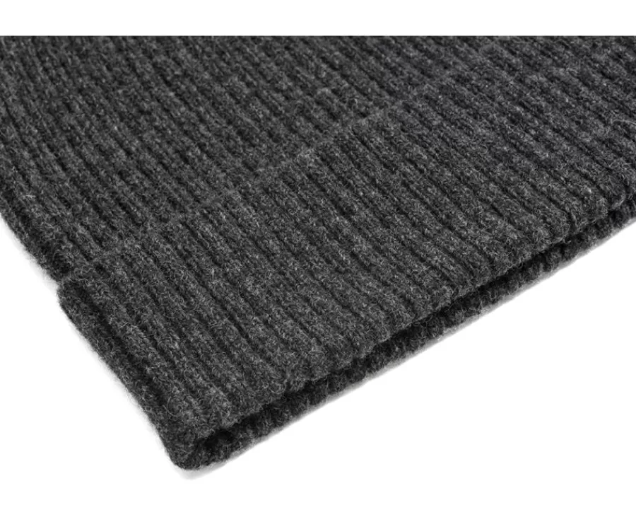Cheap Gorro de lana para hombre Gris antracita moteado Benneth Bufandas Y Pañuelos