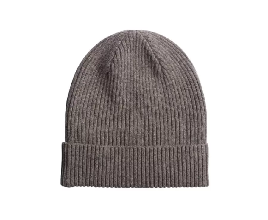 Best Sale Gorro de lana para hombre Gris topo moteado Benneth Bufandas Y Pañuelos