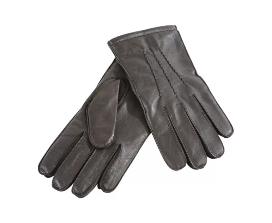 Best Sale Guantes de hombre en piel de cordero Chocolate Maletínes, Bolsos Y Guantes