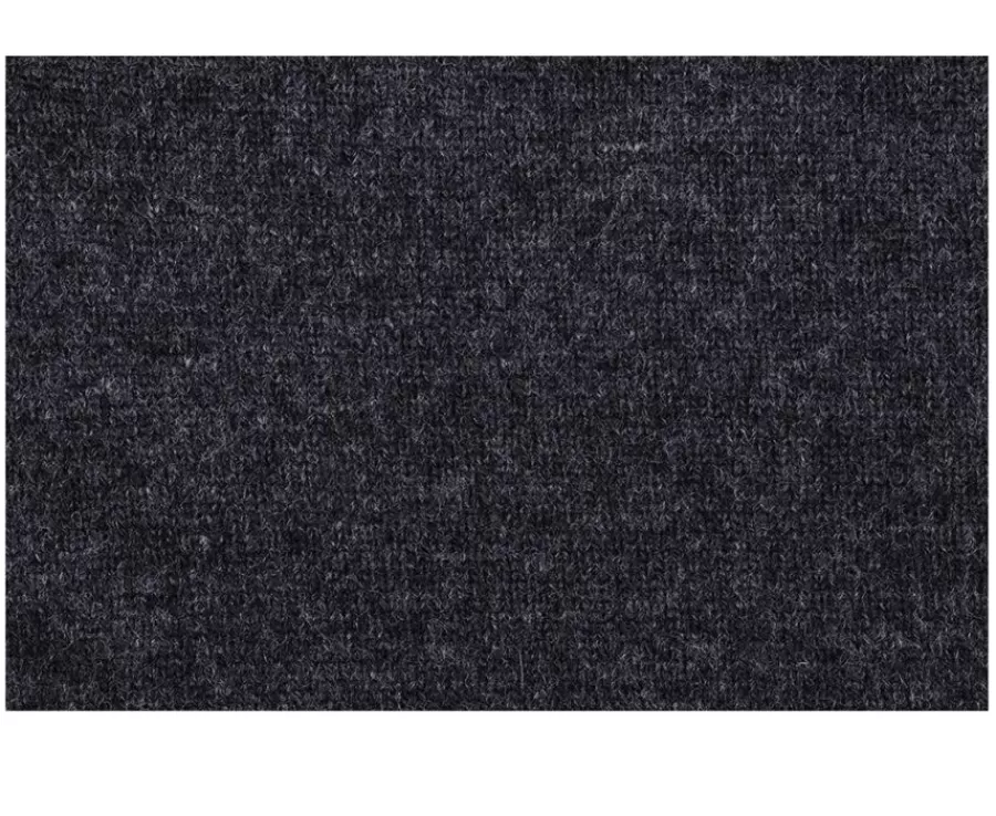 Best Sale Jersey de hombre de lana con cuello con cremallera Gris Antracita moteado Kenneth Jerséis De Cuello Cremallera | Jerséis De Punto