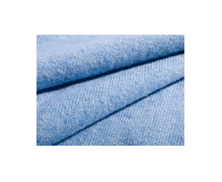 Sale Jersey de lana con cuello alto hombre Azul Moteado Emeric Jerséis De Cuello Alto | Jerséis De Punto