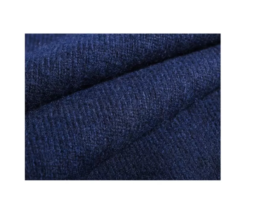 Shop Jersey de lana con cuello alto para hombre Azul Marino Kenneric Jerséis De Cuello Alto