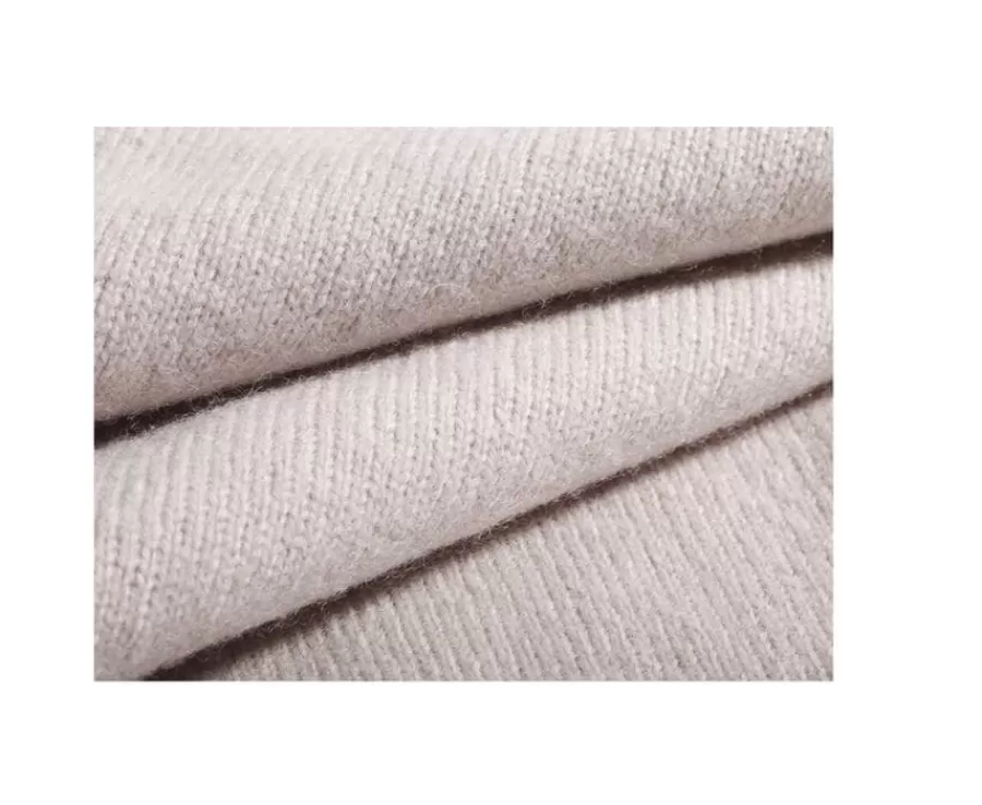 Store Jersey de lana con cuello alto para hombre Beis Claro Kenneric Jerséis De Cuello Alto | Jerséis De Punto